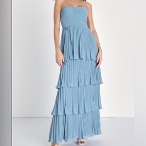 Classic tiered Prom Dress